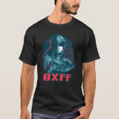 0XFF Cybersecurity Hacker Computer Scienc Tシャツ (正面)