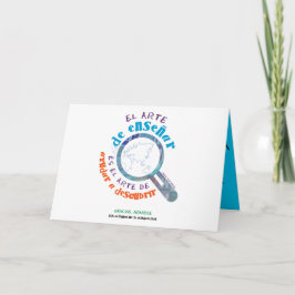 1º dame nombres 656732214. El arte de descubrir. 案内状