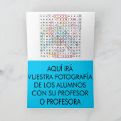 1º dame nombres y foto 656732214. Amor letras. N カード (内部)