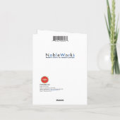 1おかしなハロウィンカード – 甘えん坊の子供 シーズンカード (裏面)