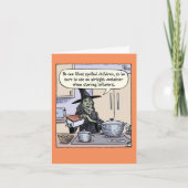 1おかしなハロウィンカード – 甘えん坊の子供 シーズンカード (正面)