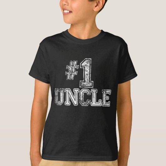 1おじさん – ナンバーワン父の日の贈り物 Tシャツ (正面)