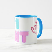 #1おばさんステッカー マグカップ (正面右)