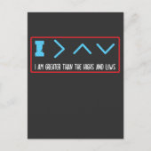 1おもしろい型糖尿病 – 糖尿病性ギフトヘルス ポストカード (正面)