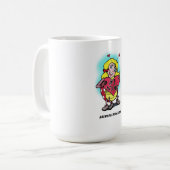 #1お母さんのマグ コーヒーマグカップ (正面左)