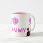 #1お母さんのマグ ツートーンマグカップ (正面右)