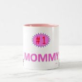 #1お母さんのマグ ツートーンマグカップ (中央)