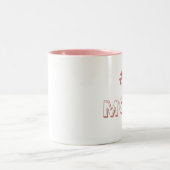 #1お母さん! ツートーンマグカップ (中央)