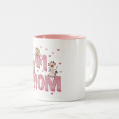 #1お母さん ツートーンマグカップ (正面右)