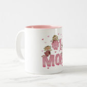 #1お母さん ツートーンマグカップ (正面左)