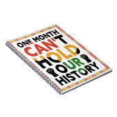 1か月では履歴ノートが保存できない ノートブック (右側)