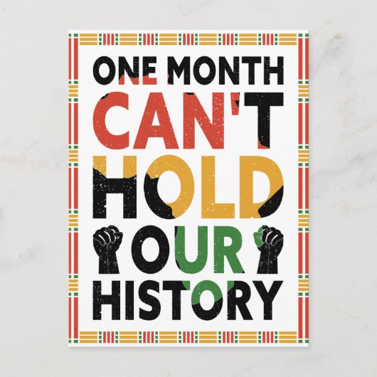 1か月では履歴ノートが保存できない ポストカード (正面)
