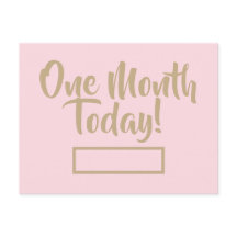 1か月の今日はがき