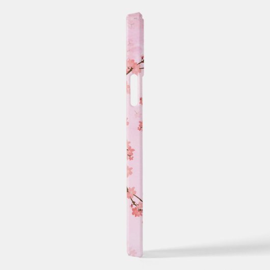 1さくらんぼ花 iPhoneケース (右側面)