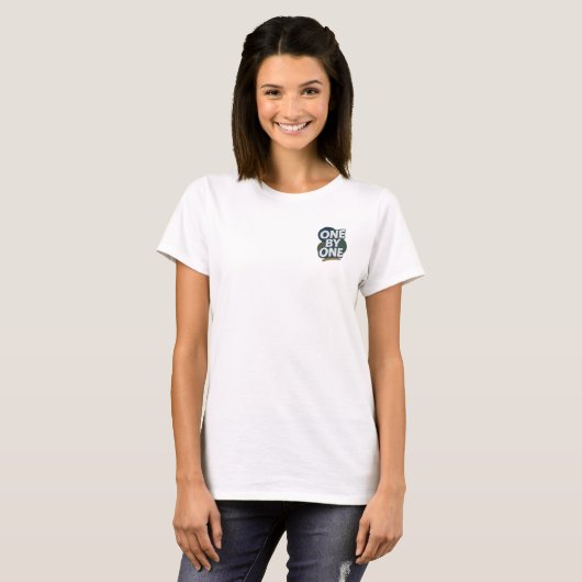 1つずつ Tシャツ (正面フル)