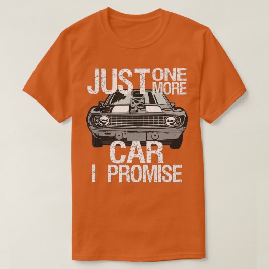 1つだけの車I約束ファーザーズデイ通りロッド Tシャツ (デザイン正面)