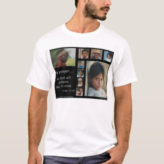 1つとして統一された Tシャツ