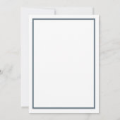 1つにセーリング!航海の誕生日 招待状 (裏面)