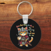 1つのおもしろいが私と話さないこと キーホルダー (正面)