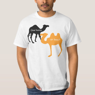 1つのこぶか2か。 Tシャツ