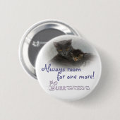 1つのための常に部屋もっと! 円形ボタン 缶バッジ (正面&裏面)