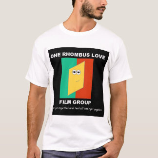 1つのひし形愛フィルムのグループ Tシャツ