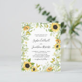 1つのひまわり葉の予算結婚すべて (スタンド正面)