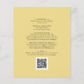 1つのひまわり葉の予算結婚すべて (裏面)