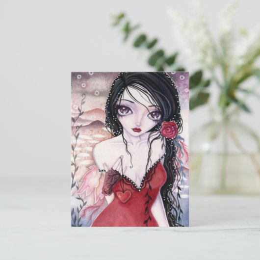 1つのみのハート – はがき (スタンド正面)