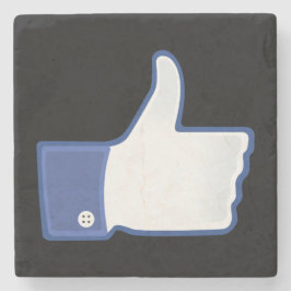 1つのように、黒い ストーンコースター