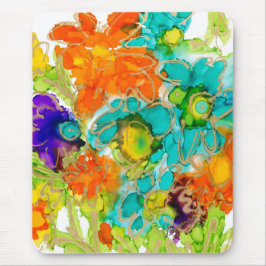 1つのよくはしゃぐマウスパッドの愛情 マウスパッド