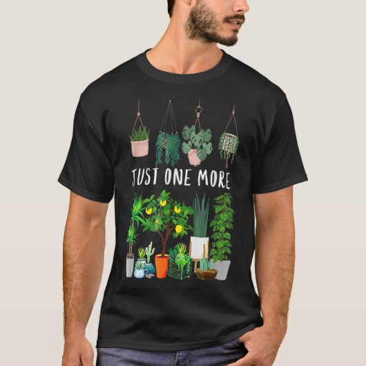 1つのより多くの植物レディーママ屋内花フローラ Tシャツ (正面)