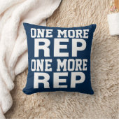 1つのより多くのRepのトレーニングの刺激 クッション (ブランケット)