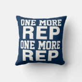 1つのより多くのRepのトレーニングの刺激 クッション (裏面)