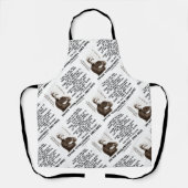 1つのアイディアを取り上げるそのアイディアあなたの生活引用文 エプロン (正面)