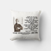 1つのアイディアを取り上げるそのアイディアあなたの生活引用文 クッション (正面)