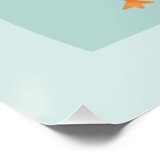 1つのガチョウの男間抜けの子を採用する最初の誕生日のお願い ポスター (コーナー)