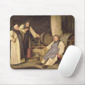 1つのガラス余りにも多く マウスパッド (マウス)