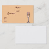 1つのガラス 名刺 (正面/裏面)