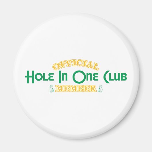 1つのクラブ会員の公式ホール マグネット (正面)