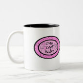 1つのクールなババ ツートーンマグカップ (左)