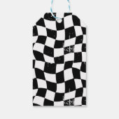 1つのクール小さなブハロウィーン1日の誕生日 ギフトタグ (裏面)