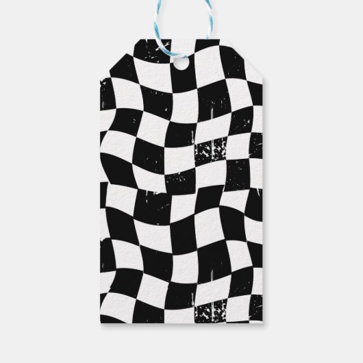 1つのクール小さなブハロウィーン1日の誕生日 ギフトタグ (裏面)