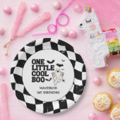 1つのクール小さなブハロウィーン1日の誕生日 ペーパープレート (パーティー)