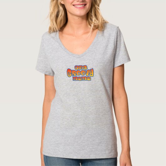 1つのグルービーママ Tシャツ (正面)