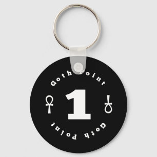 1つのゴシックポイントKeychain キーホルダー