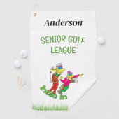 1つのゴルフタオルのシニア穴 ゴルフタオル (インサイチュ)