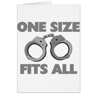 1つのサイズはすべてに合います