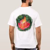 1つのシンプルな声 Tシャツ (裏面)