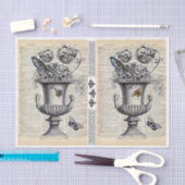 1つのシート上の2つのフローラノードの切り離しティッシュペーパー 薄葉紙 (クラフト)